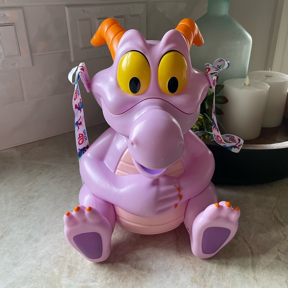 New Disney Figment Epcot 40th Popcorn bucket
